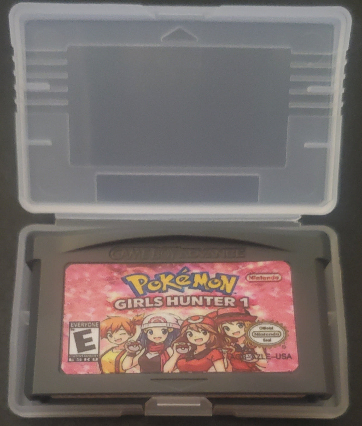 Pokemon Girls Hunter 1 GBA Pokemon ROM Hack Video Game Boy Advance