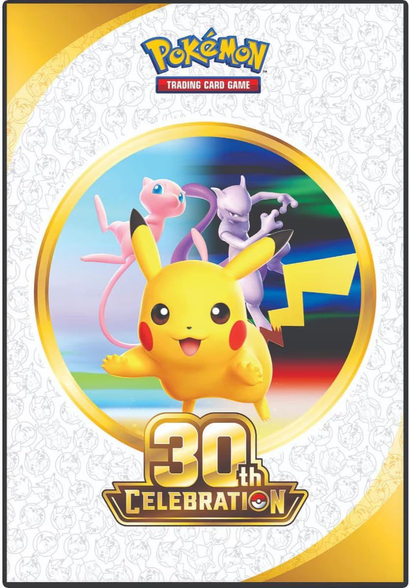 Pokémon TCG: 30th Celebration Poster Collection (3 Promo Cards, 1 Poster & 3 Boosters)