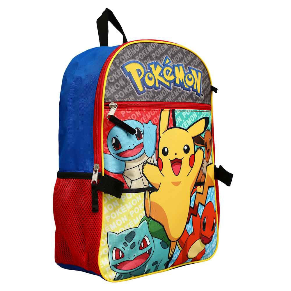 Pokemon 4 Pc Backpack Set