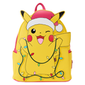 Loungefly Pokémon - Santa Pikachu String Lights Light Up Mini Backpack