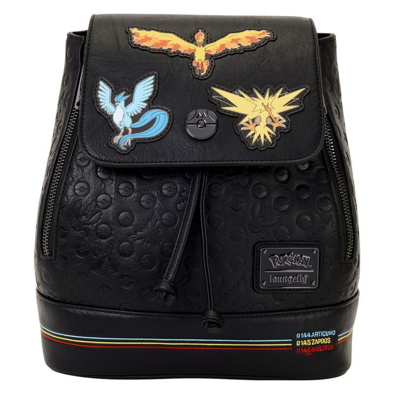 Loungefly Pokémon - Pokémon Legendary Birds and Beasts Drawstring Mini Backpack