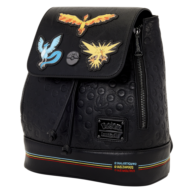 Loungefly Pokémon - Pokémon Legendary Birds and Beasts Drawstring Mini Backpack