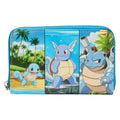 Loungefly Pokemon - Squirtle Evolution Zip Around Wallet