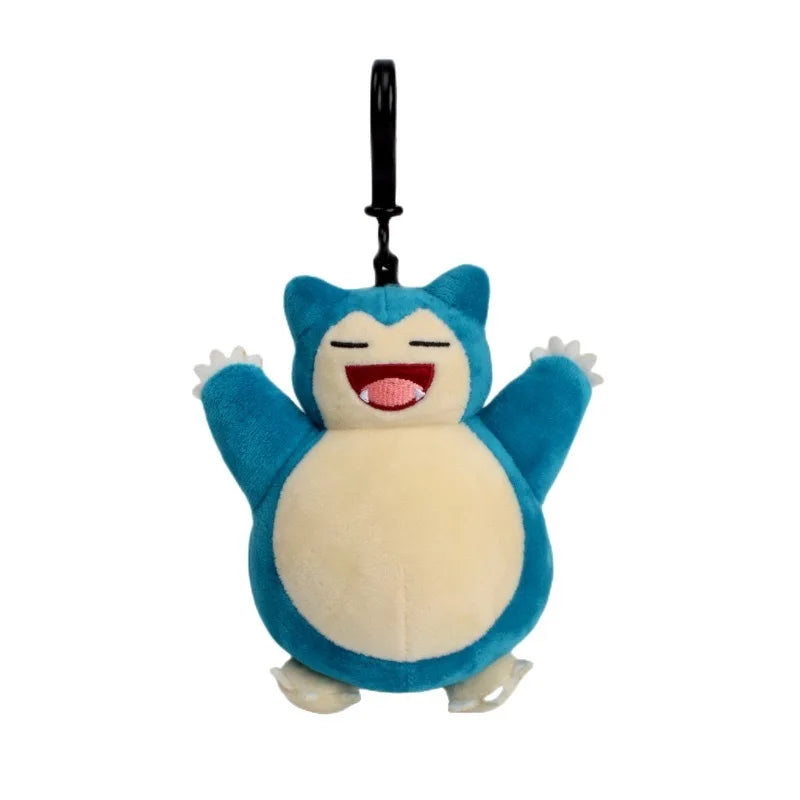 Cute Pokémon Plush Keychain Cartoon Bag Charm Set